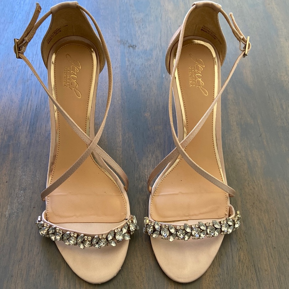 Jewel Badgley Mischka Wedge Heels